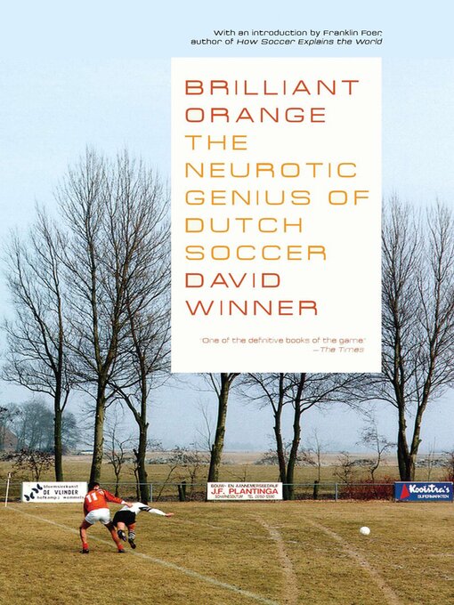 Title details for Brilliant Orange by David Winner - Available